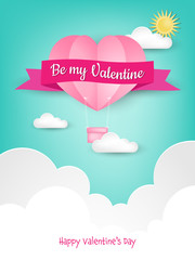 Valentine's Day background.