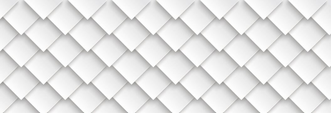 White Rhombus Shapes Scale Armor Header