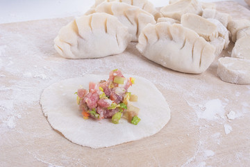 Chinese New Year dumplings