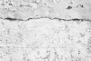 Texture, wall, concrete, it can be used as a background . Wall fragment with scratches and cracks