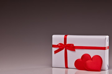 Festive Valentine's day background.