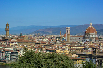 Fototapeta na wymiar View of Florence Cathedral