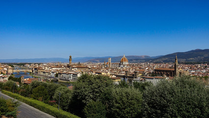 Fototapeta na wymiar View of Florence Cathedral