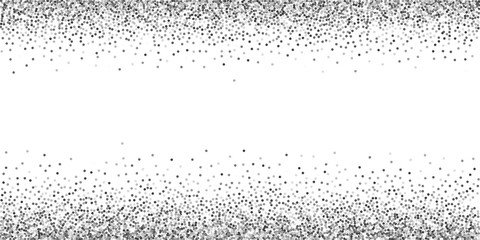 Round silver glitter luxury sparkling confetti. Sc