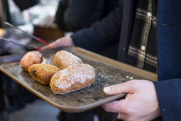 Glutinous rice doughnut