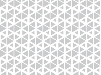 Abstract geometric pattern. A seamless vector background. White and grey ornament. Graphic modern pattern. Simple lattice graphic design,