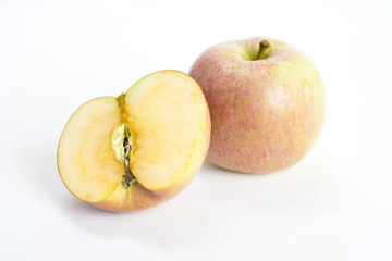 Fresh candy heart ugly apple