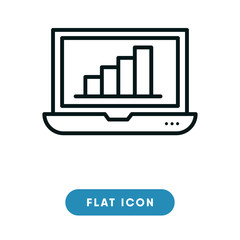 Laptop vector icon