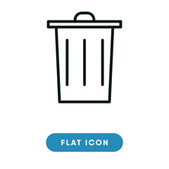 Garbage vector icon