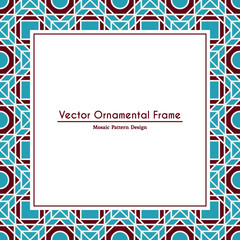 Vector Ornamental Decorative Frame