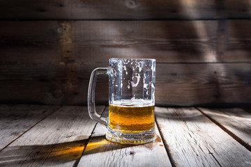 beer, glass, mug, golden, alcohol, drink, copy space