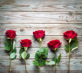 Plakat Frame of roses.