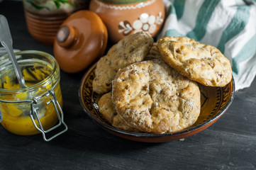 Cookies and milk