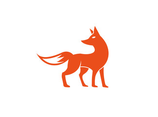 fox logo vector image