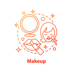 Makeup concept icon