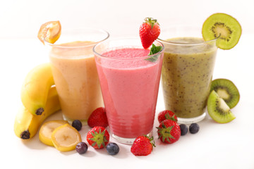 delicious fruit smoothie
