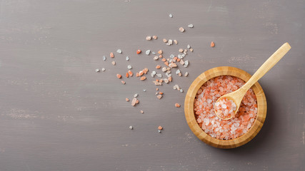 Large pink Himalayan salt..