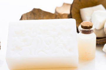 Coconut spa wellness natural skin care concept