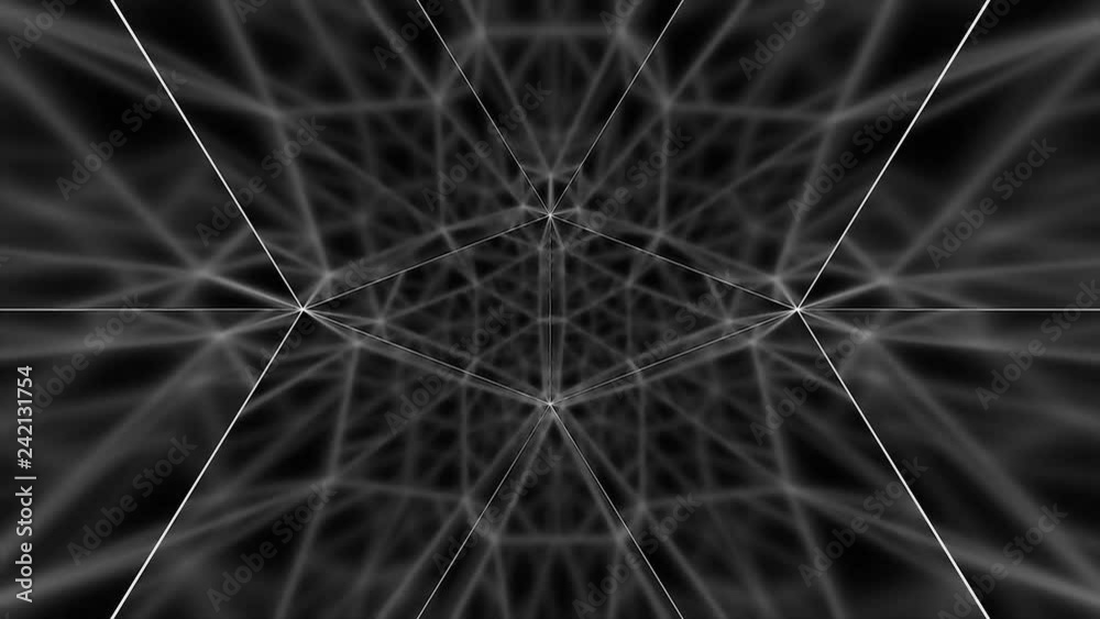 Wall mural blurred web abstract background 4k loop