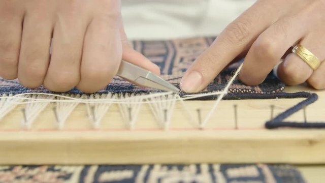 Teppich reparieren