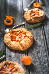 Tarte Rustique à l 'Abricot pour l'été