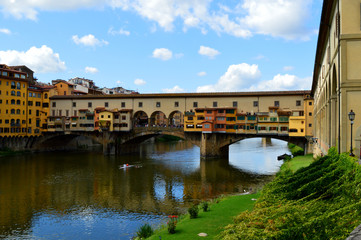 Ponte vecchio in Florence, Italy