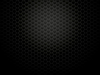 dark metal hexagon background