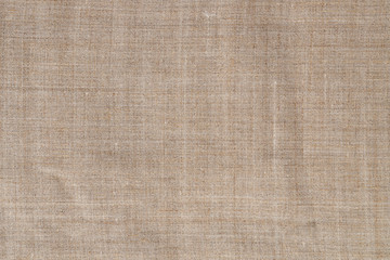 Naklejka na ściany i meble plain fabric texture of burlap, tarpaulin, fabric