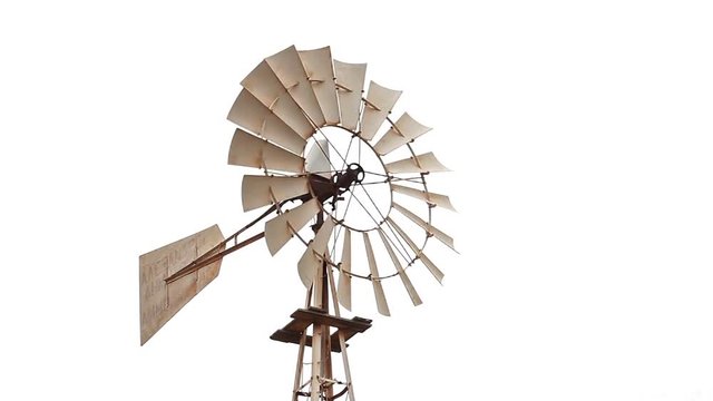 Old working windmill on Cyprus, Protaras.