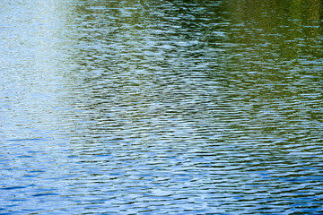 Abstract dark blue Waterfall wave water background texture