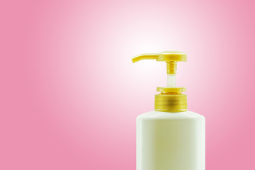 bottle of liquid soap