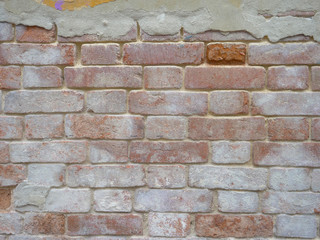 Retro vintage brick old wall texture background image
