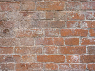 Obraz premium Retro vintage ceglany stary mur tekstury tła
