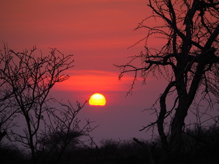 sunset Namibia