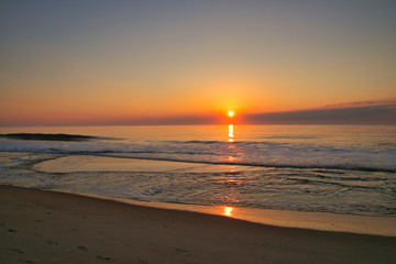 Ocean City, Md morning sunrise.