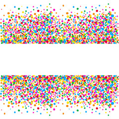 Background with dots with several colors