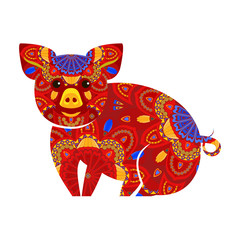 Chinese New Year pig