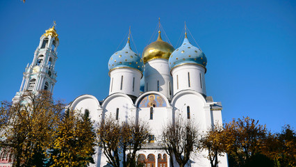 Architectural Ensemble of the Trinity Sergius Lavra in Sergiev Posad in Moscow Russia
