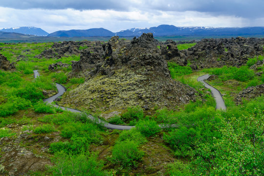 Dimmuborgir Volcanic Area
