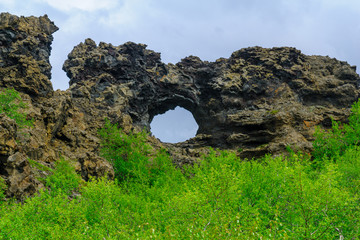 Dimmuborgir Volcanic Area