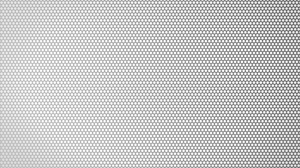 六角メッシュ　アルミ