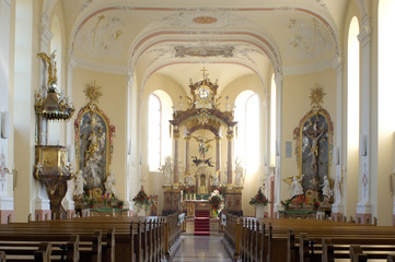 Fototapeta na wymiar Michaelskirche in Östringen-Odenheim