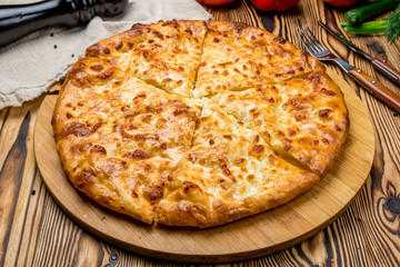 khachapuri with cheese
