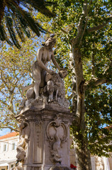 Dubrovnik, Croatia. Ancient sights in Dubrovnik. September 2018