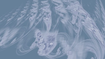 Rauchspiralen - Blaugrau