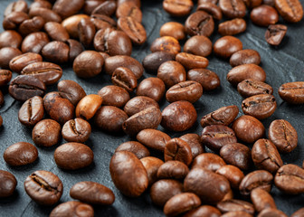 Roasted coffee beans