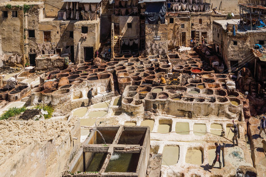 Marocco - Tanneries of Fes