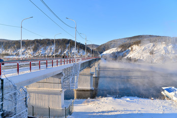 bridge over the river