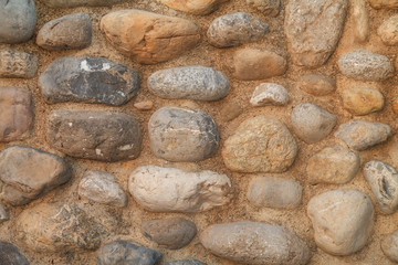 Texture of stone wall background. Close up