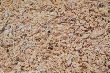 dried shredded pork background